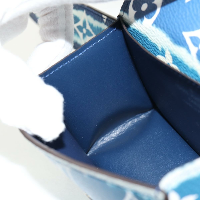 【日本直送】路易威登 Monogram Escal Ceinture 腰帶 37.6"" 藍色 M0253W LV 正品 147571SM-18