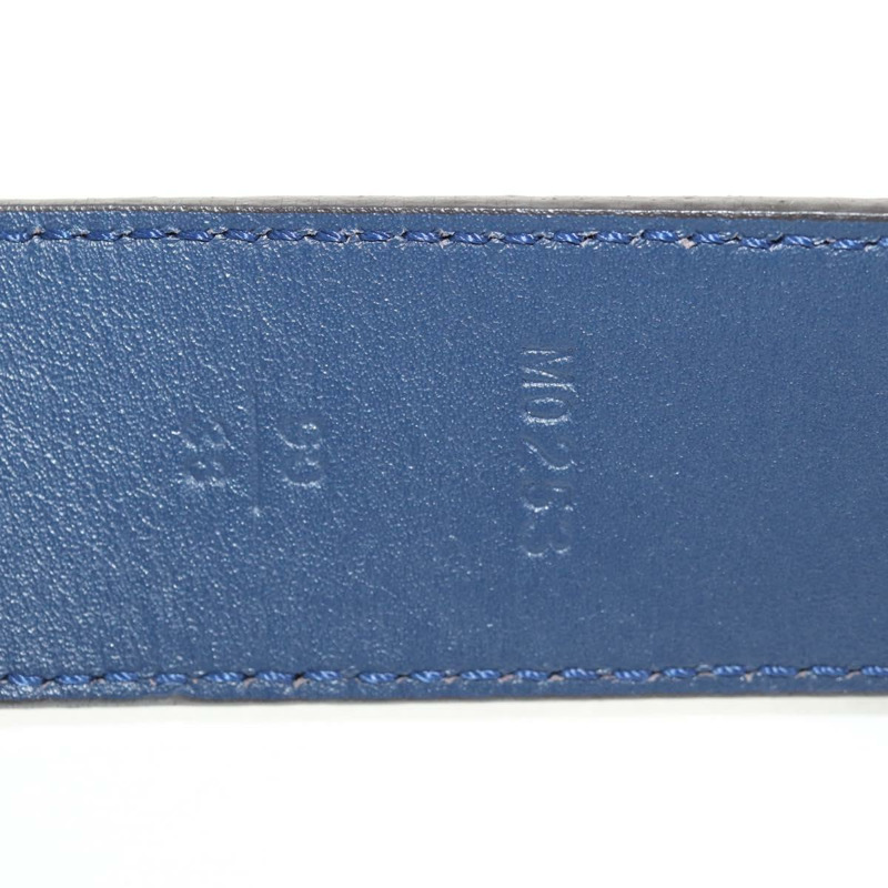 【日本直送】路易威登 Monogram Escal Ceinture 腰帶 37.6"" 藍色 M0253W LV 正品 147571SM-22