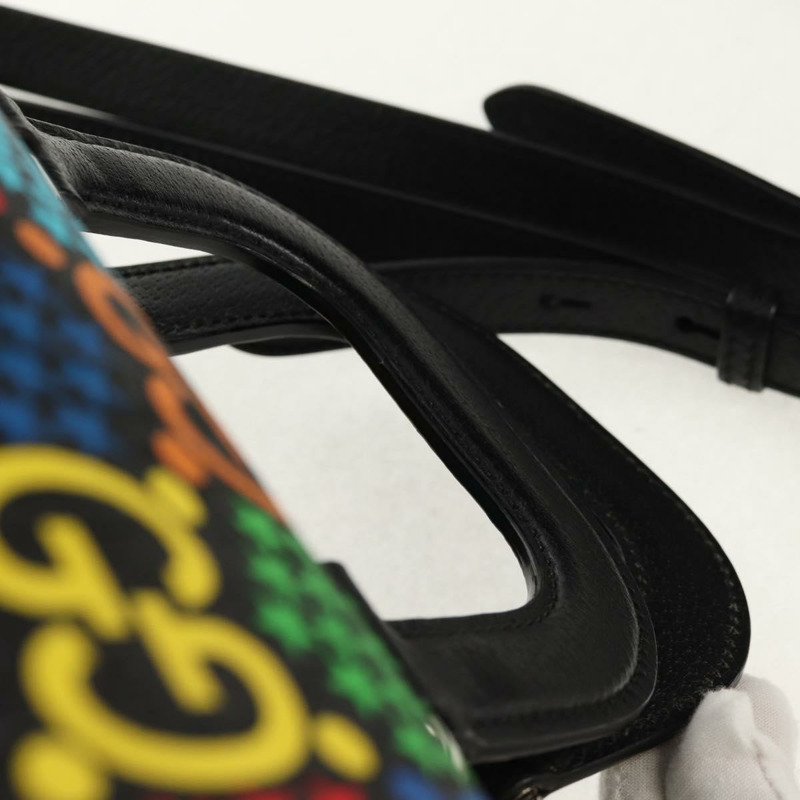 【日本直送】GUCCI GG迷幻波士頓包 PVC材質 兩用 多色 銀色 587866 正品 147573SAM-13