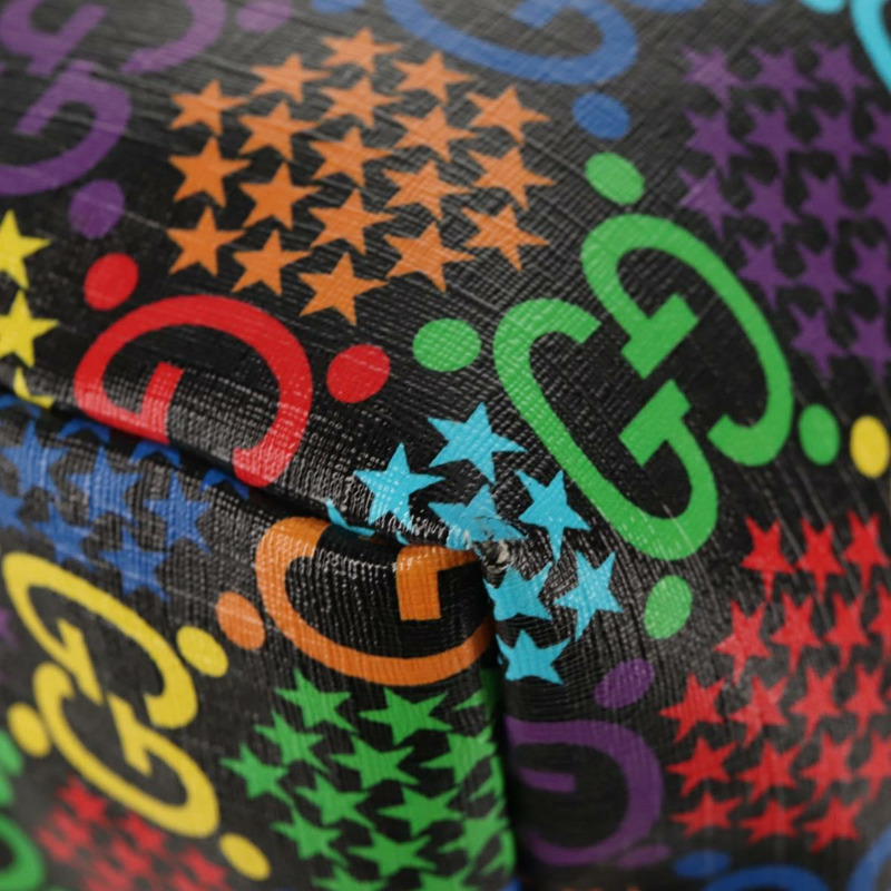 【日本直送】GUCCI GG迷幻波士頓包 PVC材質 兩用 多色 銀色 587866 正品 147573SAM-17