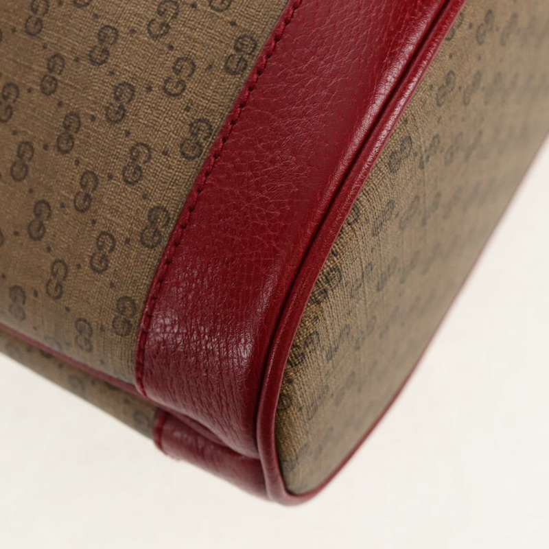 【日本直送】GUCCI Micro GG Supreme哆啦A夢聯名手提包 PVC 米色 655597 正品 147572SM-14