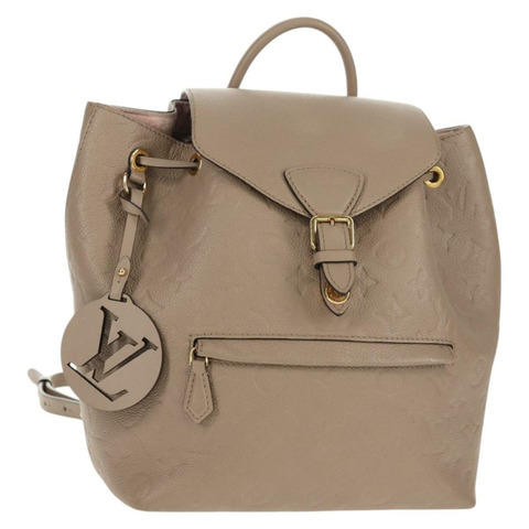 路易威登 Monogram Empreinte Montsouris 小號包 青銅色 M45410 LV 正品 hk3223M