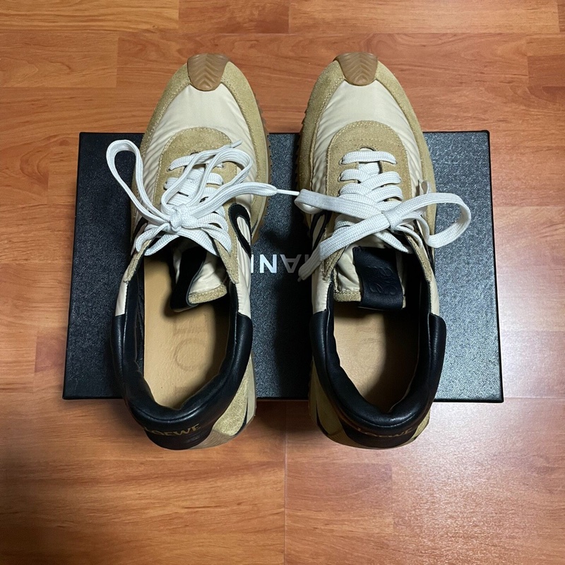 羅意威LOEWE德訓鞋Flow Runner男士休閒鞋棕色 42碼-3