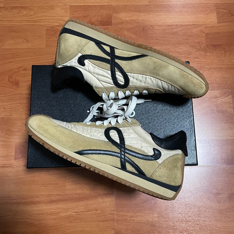 羅意威LOEWE德訓鞋Flow Runner男士休閒鞋棕色 42碼-8