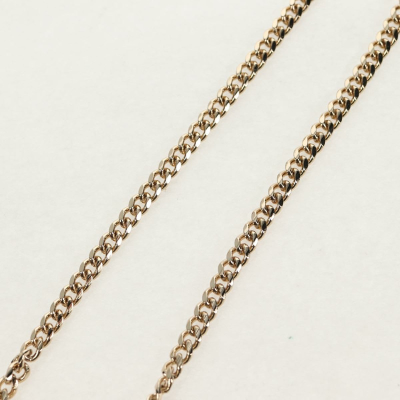 【日本直送】香奈兒心形項鍊 金屬 銀色 CC Auth BA7561SAM-8