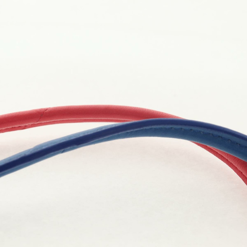 【日本直送】香奈兒 (CHANEL) 絎縫手袋，羊皮材質，兩用，藍色，金色雙C標誌，正品 BA7491SAM-7