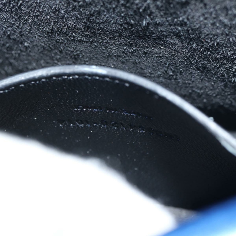 【日本直送】SAINT LAURENT 鏈條 Kate 小號肩背包 皮革 藍色 金色 正品 144825SAV-10