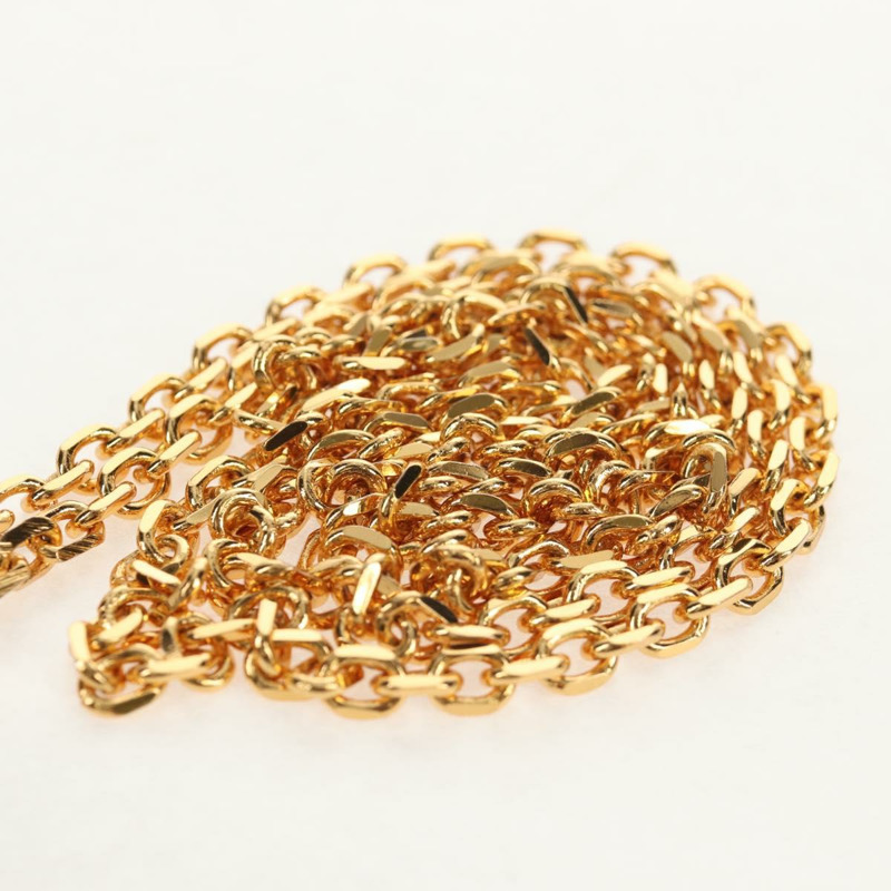 【日本直送】Christian Dior Trotter帆布Montaigne鏈條包，海軍藍金色，正品，貨號146071SAM-15