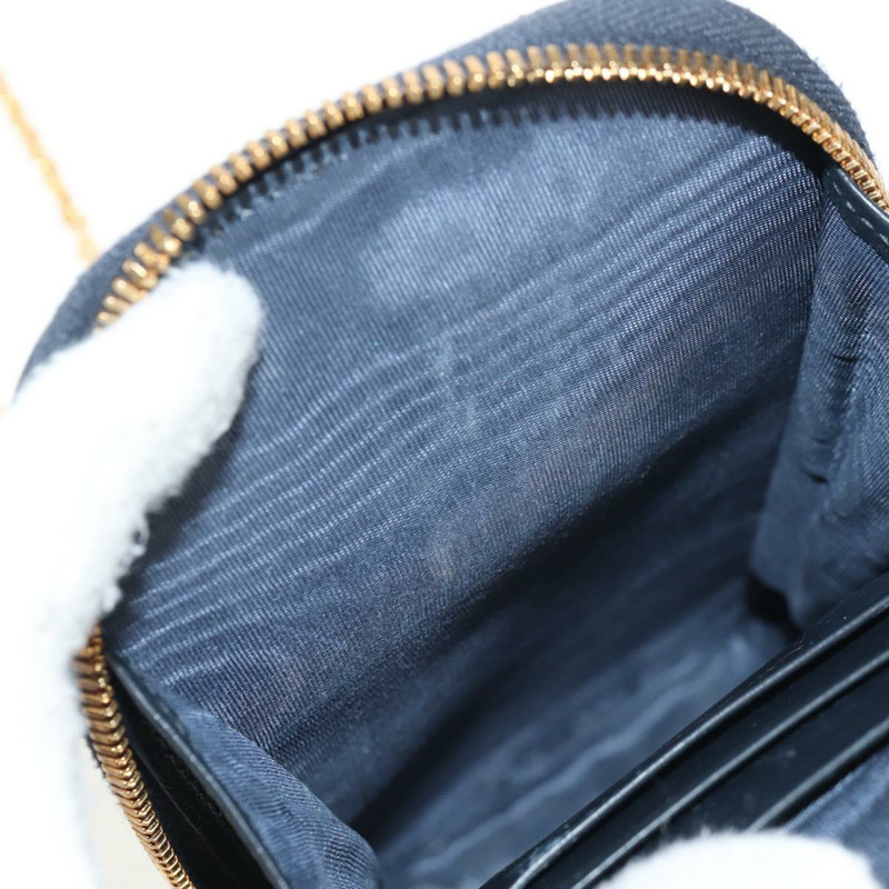 【日本直送】Christian Dior Trotter帆布Montaigne鏈條包，海軍藍金色，正品，貨號146071SAM-26