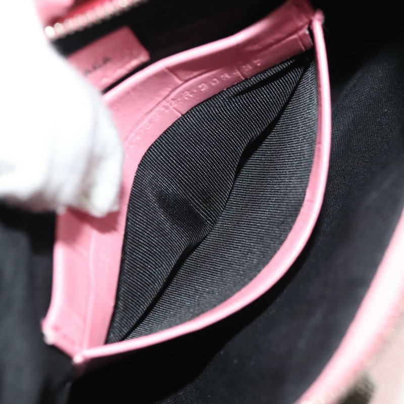 【日本直送】BALENCIAGA LucaGol XS 單肩包 皮革 兩用 粉紅色/銀色 695814 正品 146072SAM-25