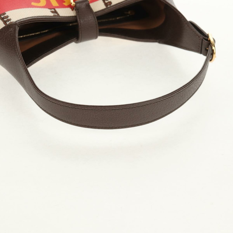 【日本直送】GUCCI 新款 Jackie 肩背包 帆布 棕色 金色 636706 正品 134340SM-6