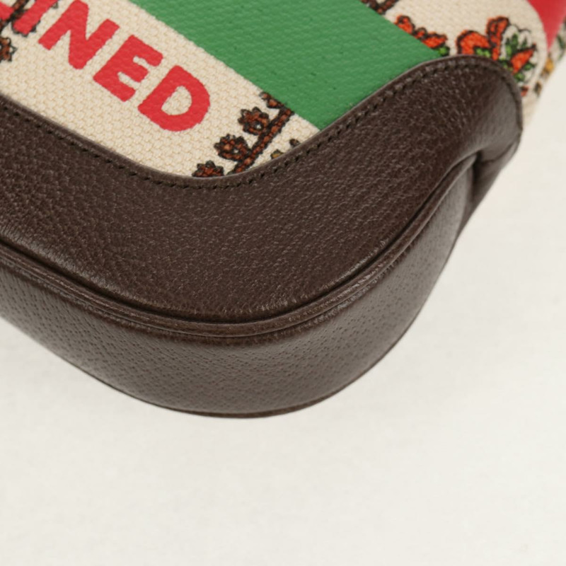 【日本直送】GUCCI 新款 Jackie 肩背包 帆布 棕色 金色 636706 正品 134340SM-15