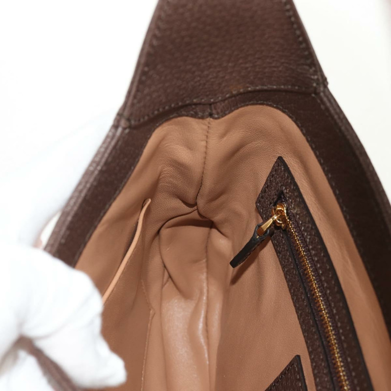 【日本直送】GUCCI 新款 Jackie 肩背包 帆布 棕色 金色 636706 正品 134340SM-21