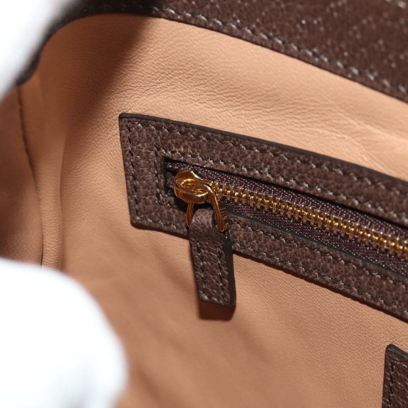 【日本直送】GUCCI 新款 Jackie 肩背包 帆布 棕色 金色 636706 正品 134340SM-23