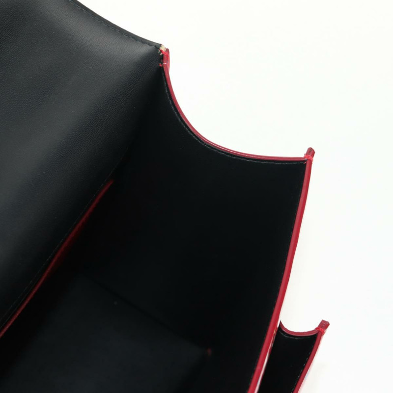 【日本直送】Salvatore Ferragamo Vala 背包，乙烯基塗層，三向紅金配色，正品編號 134344SAV-23