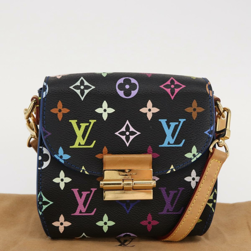 【日本直送】路易威登 (LOUIS VUITTON) 多色心碎者 (Heart Breaker) 單肩包 黑色 M40659 正品 134366SAV-11