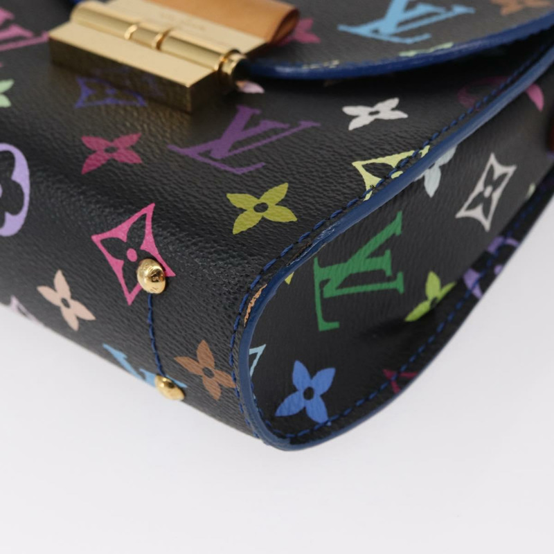 【日本直送】路易威登 (LOUIS VUITTON) 多色心碎者 (Heart Breaker) 單肩包 黑色 M40659 正品 134366SAV-15