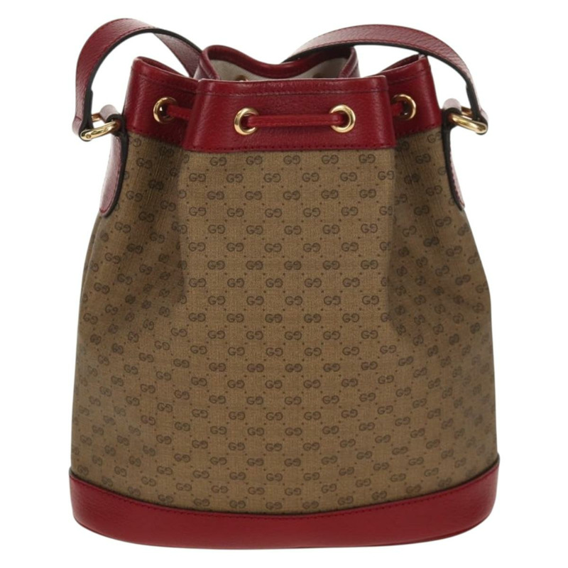 【日本直送】GUCCI Micro GG Supreme哆啦A夢聯名手提包 PVC 米色 655597 正品 152451SM-1