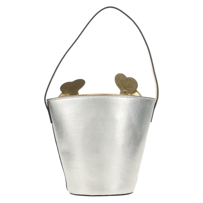 【日本直送】GUCCI 銀色真皮手提包 正品 153926SAM-1