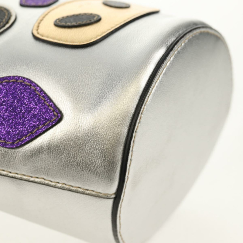 【日本直送】GUCCI 銀色真皮手提包 正品 153926SAM-7