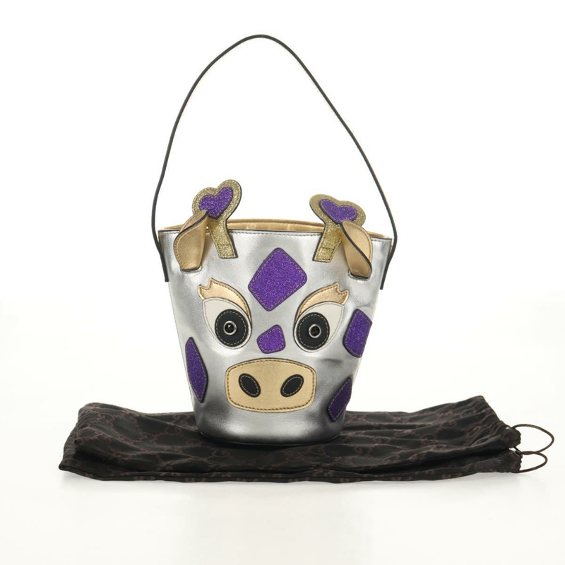 【日本直送】GUCCI 銀色真皮手提包 正品 153926SAM-11