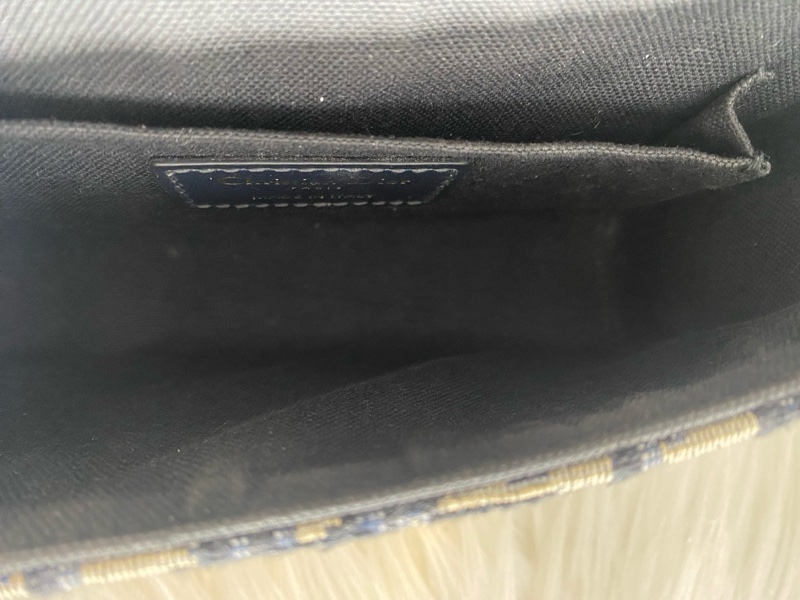 DIOR迪奧 30 Montaigne 蒙田系列 Oblique 刺繡老花滿印 寬肩帶-5