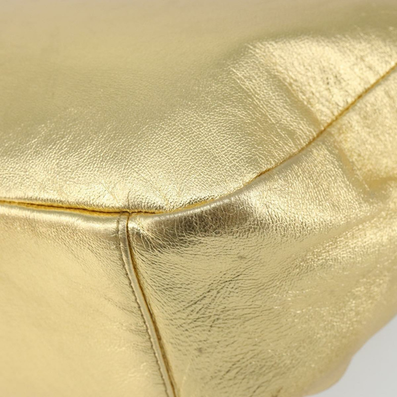 【日本直送】PRADA 金色皮革肩背包 正品 156454SAV-14