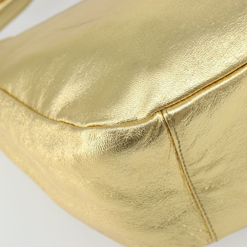 【日本直送】PRADA 金色皮革肩背包 正品 156454SAV-15