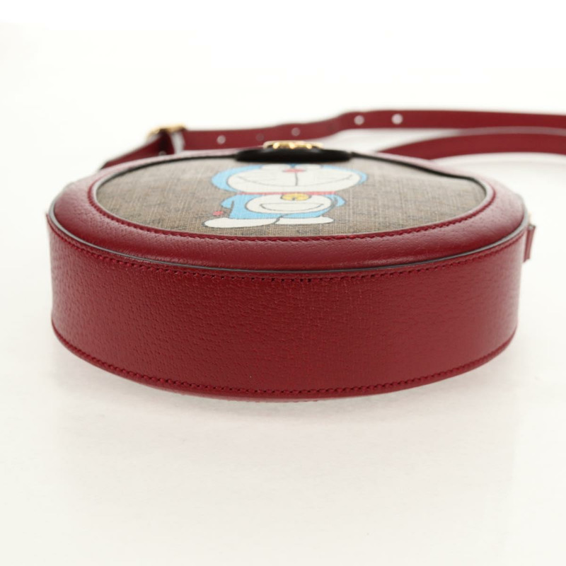 【日本直送】GUCCI Micro GG Supreme Doraemon 聯名手袋 PVC 米色 625216 正品 157114SM-4