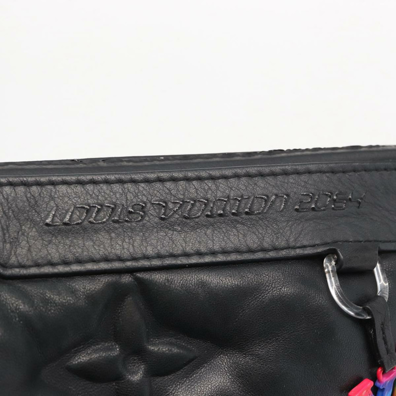 【日本直送】路易威登 Monogram 壓花 Pochette A4 手拿包 黑色 M68775 正品 156663SM-16