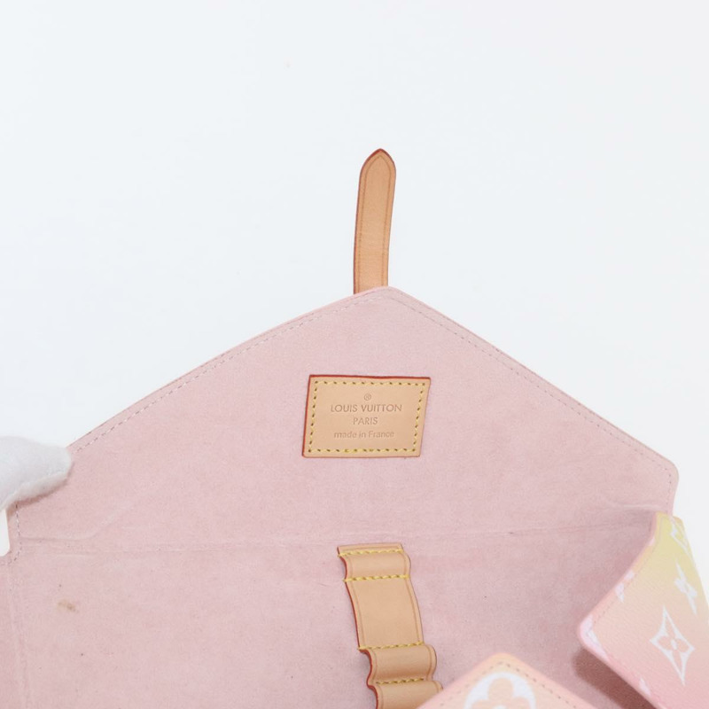 【日本直送】路易威登 Monogram Etoui 6 Pailles 小袋粉紅 GI0621 LV 正品 156366SM-18