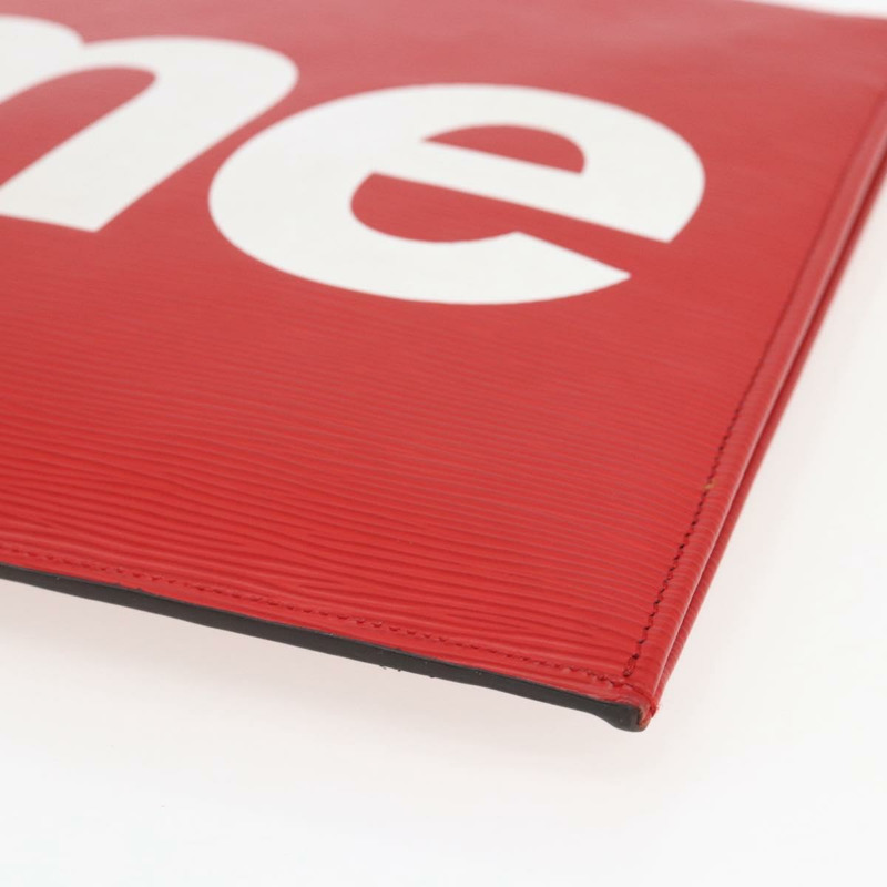 【日本直送】路易威登 Epi Supreme Pochette Jules GM 手袋 紅色 白色 M67722 LV 正品 158916SM-9