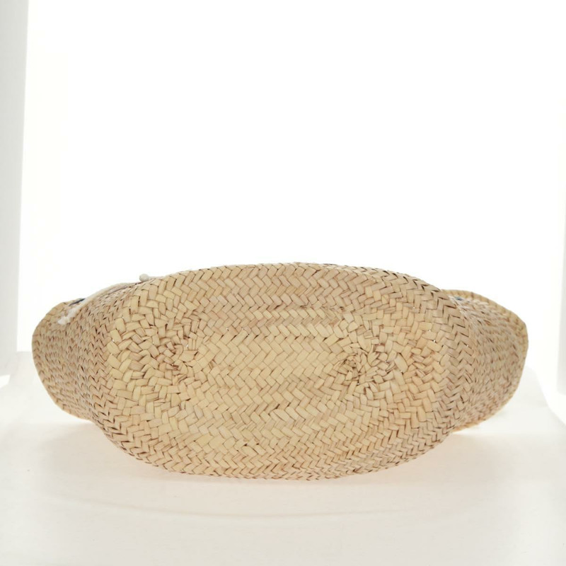 【日本直送】CELINE 籃子包手提包 拉菲草 米色 正品 159620V-4