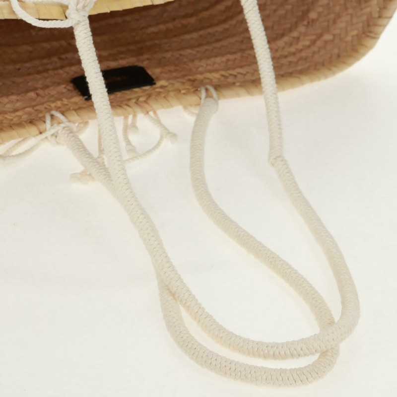 【日本直送】CELINE 籃子包手提包 拉菲草 米色 正品 159620V-6