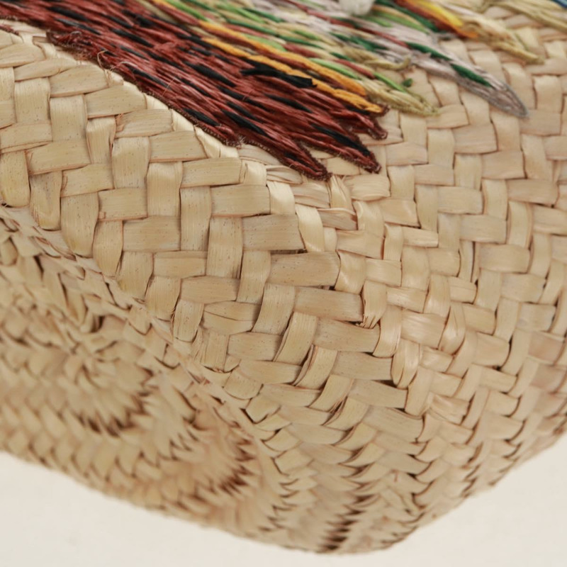 【日本直送】CELINE 籃子包手提包 拉菲草 米色 正品 159620V-14