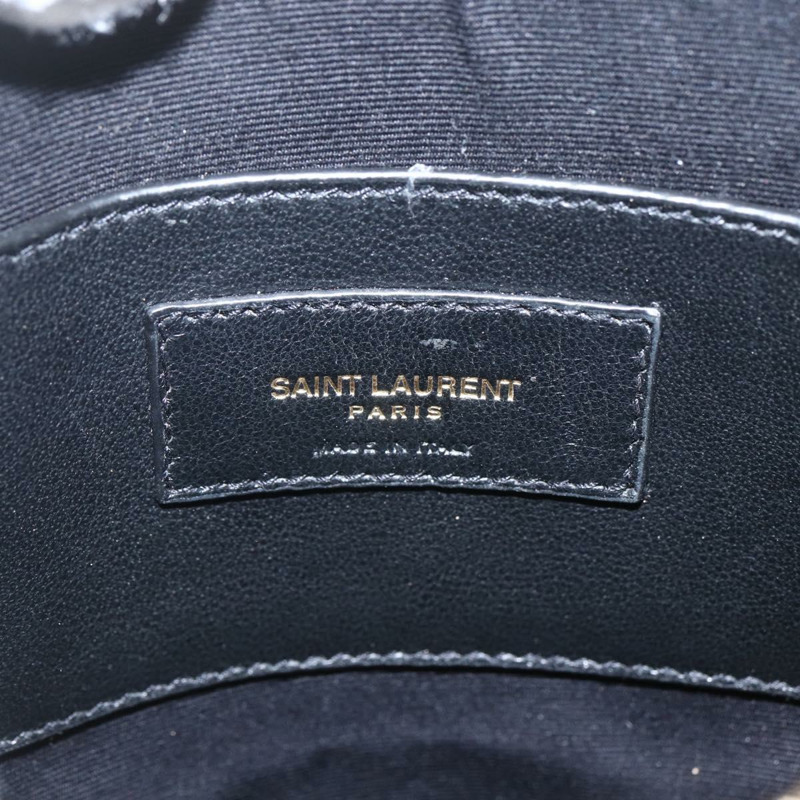 【日本直送】SAINT LAURENT Court 琺瑯紅金肩包 Auth 159321SAV-17
