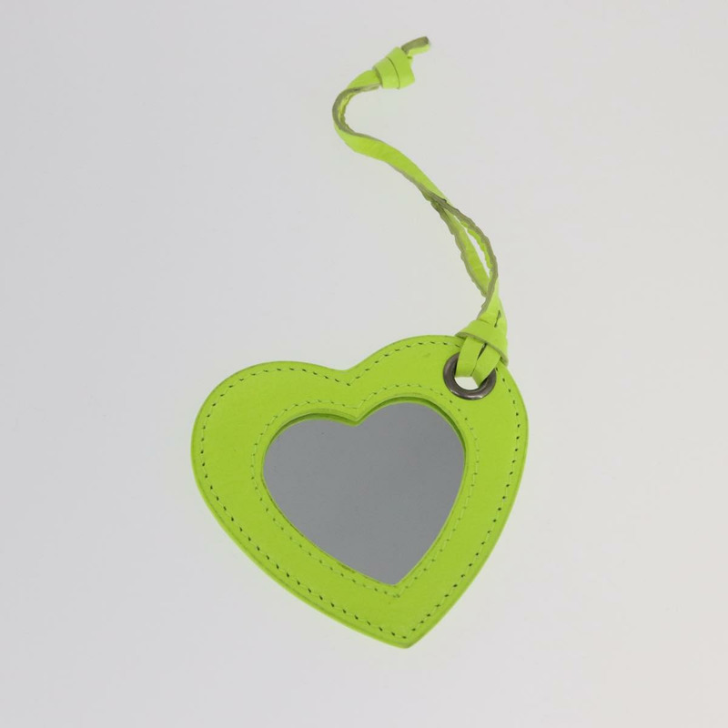 【日本直送】BALENCIAGA LucaGol XS 手提包，皮革，螢光黃，貨號 671309，正品 am10278SAM-21