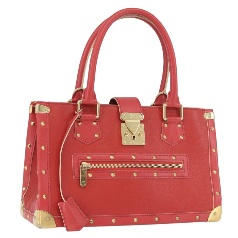 【日本直送】路易威登 Suhari Fabreau 手提包 皮革 紅色 M91849 LV 正品 LNZ503A-0