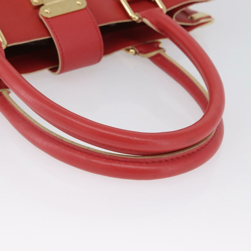 【日本直送】路易威登 Suhari Fabreau 手提包 皮革 紅色 M91849 LV 正品 LNZ503A-6