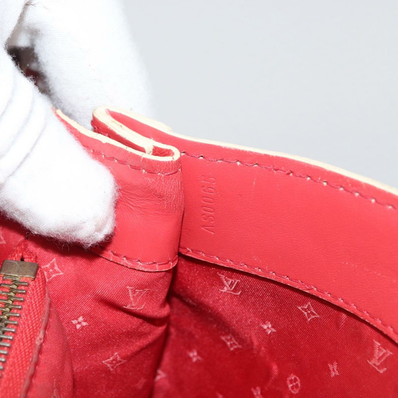 【日本直送】路易威登 Suhari Fabreau 手提包 皮革 紅色 M91849 LV 正品 LNZ503A-11