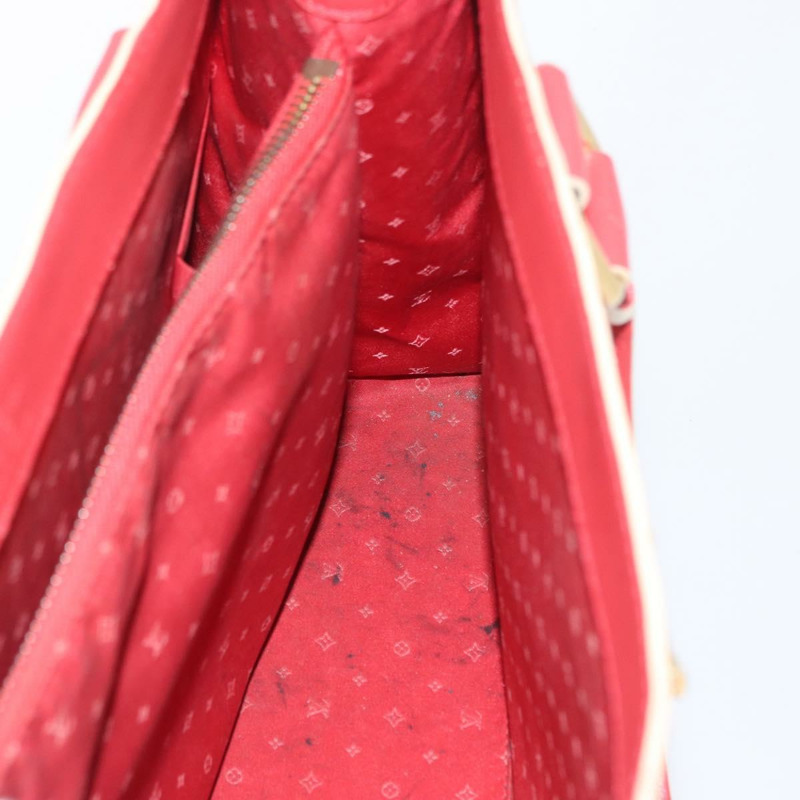 【日本直送】路易威登 Suhari Fabreau 手提包 皮革 紅色 M91849 LV 正品 LNZ503A-23