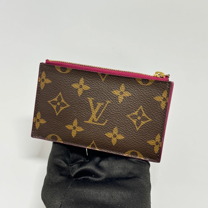 【極新全配🎁】 LV “最新晶片款” 拉鍊錢包 零錢包+小短夾（專櫃19000）-5