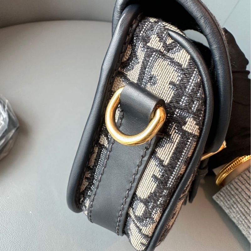 DIOR迪奧 馬鞍包 DIOR迪奧 Bobby Oblique 刺繡經典老花滿印-3
