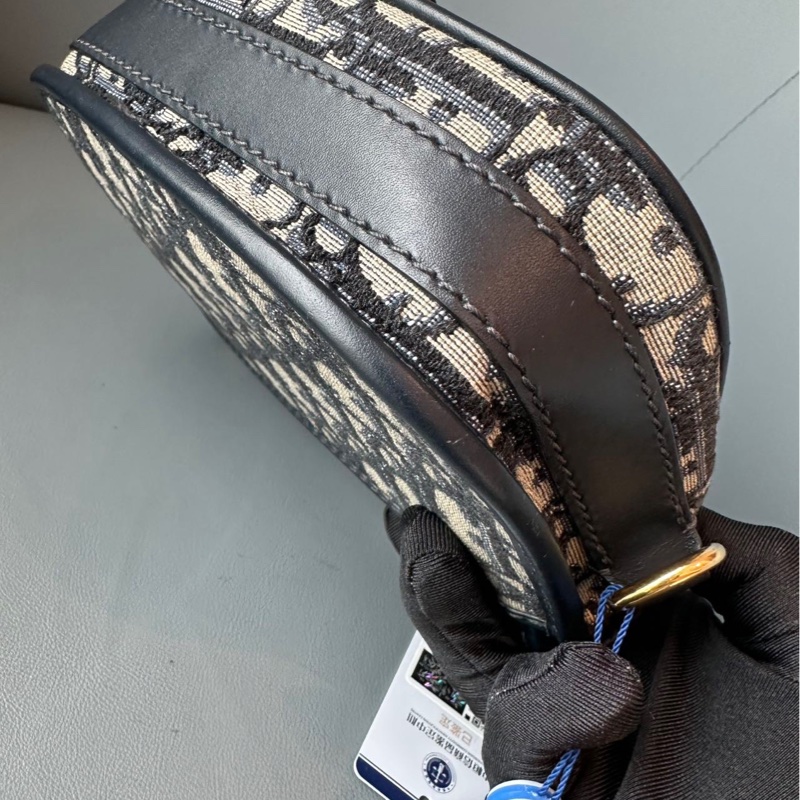 DIOR迪奧 馬鞍包 DIOR迪奧 Bobby Oblique 刺繡經典老花滿印-4