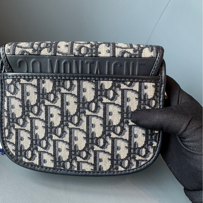 DIOR迪奧 馬鞍包 DIOR迪奧 Bobby Oblique 刺繡經典老花滿印-6