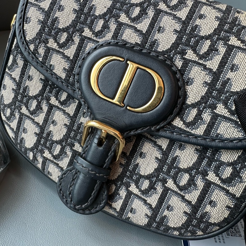 DIOR迪奧 馬鞍包 DIOR迪奧 Bobby Oblique 刺繡經典老花滿印-10