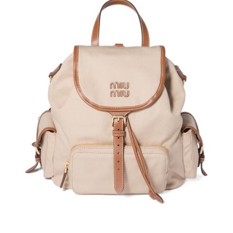 Miu Miu 女士 徽標雙肩包均碼碼25cm*12.5cm*29.5cm