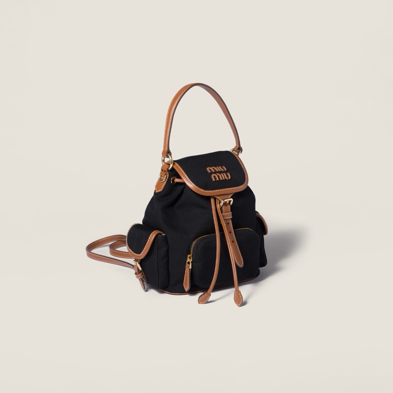 Miu Miu 女士 翻蓋雙肩包均碼碼18cm*11.5cm*22cm-2