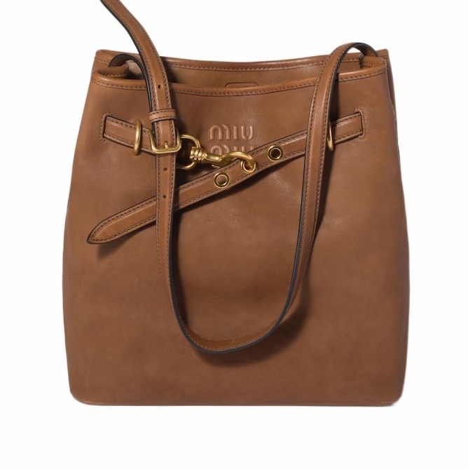 Miu Miu 女士 Aventure 單肩包均碼碼常規、30cm*13cm*31cm-0