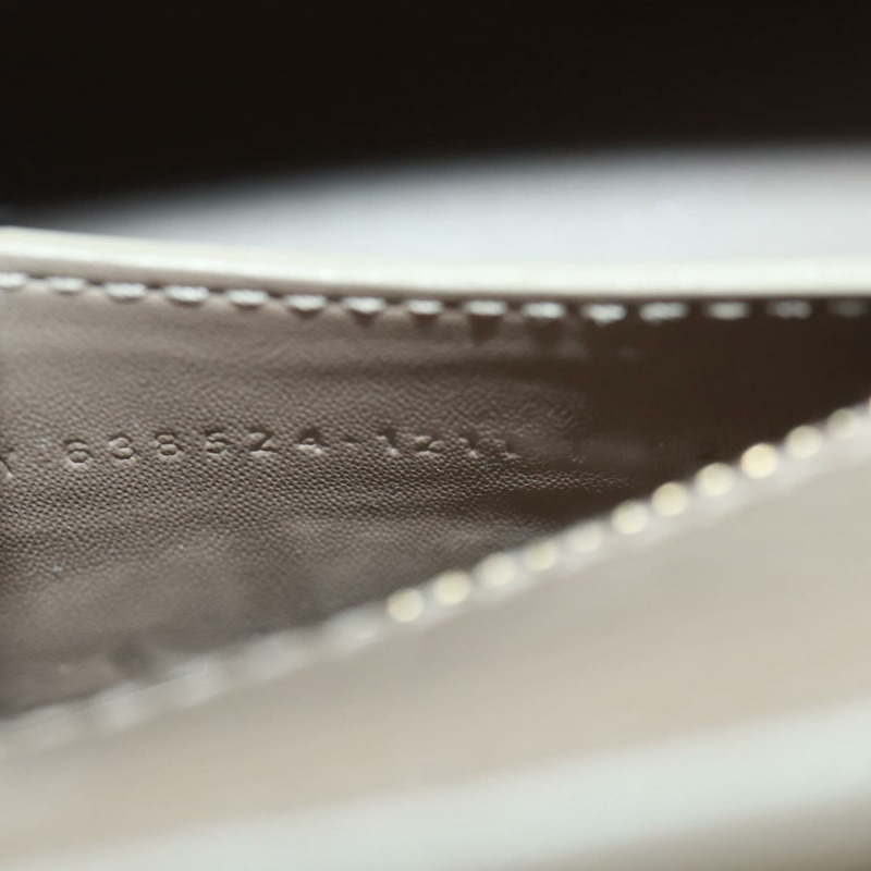 【日本直送】BALENCIAGA Neo Classic City 手提包 漆皮 2way 灰色/金色 638524 Auth am10547SAM-10